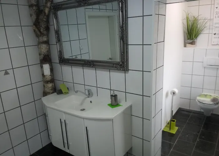 公寓 Blaue Oase, Netflix, Massagesessel, Whirlpool Badewanne *